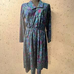Vintage Floral Dress